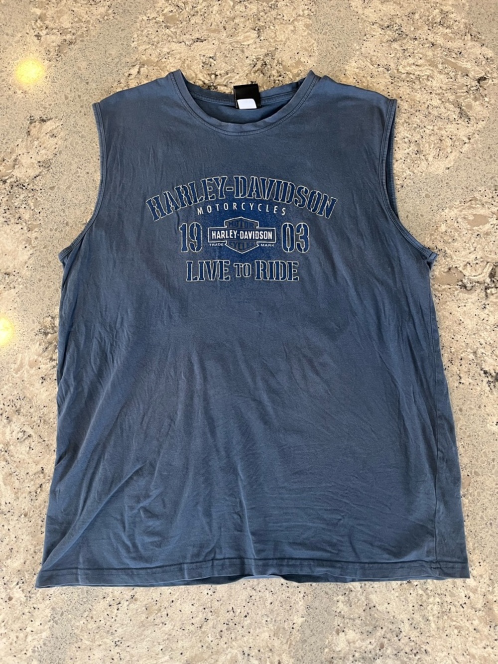 Harley-Davidson Blue Curaçao Tank Top